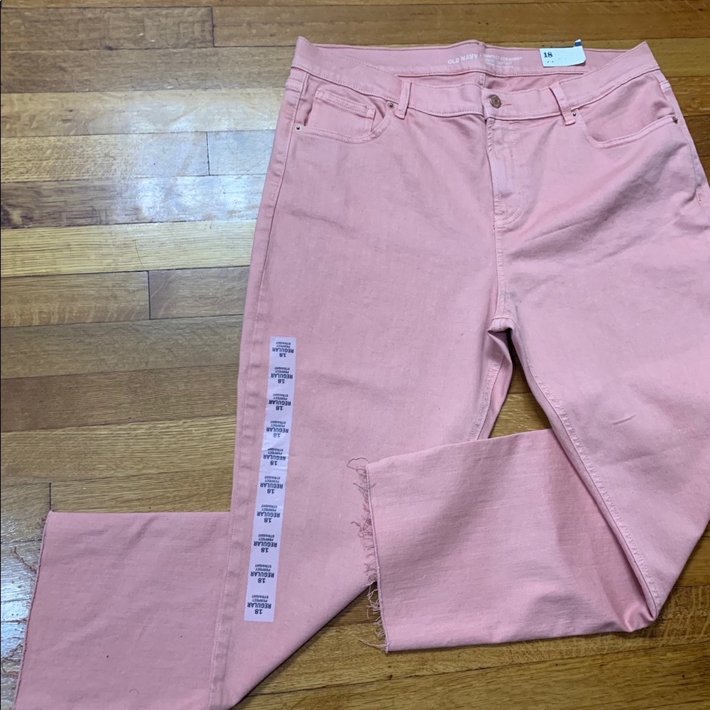 New- Old Navy Rose jeans size 18